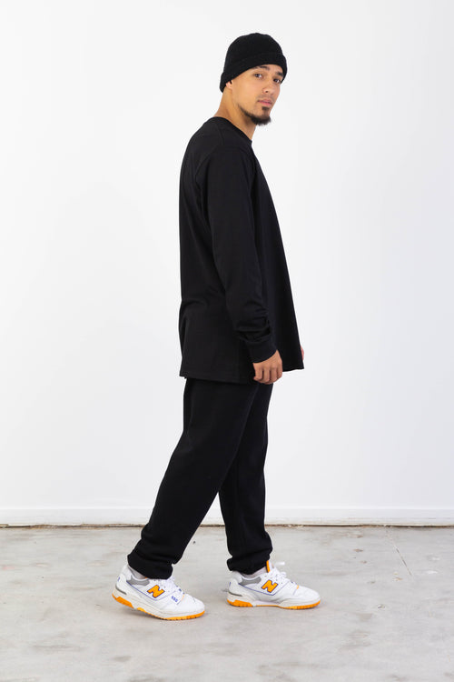 Ashton LS Tee Black