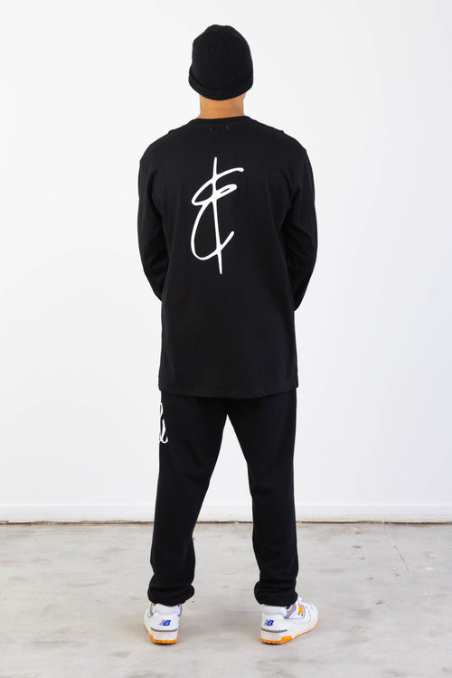Ashton LS Tee Black