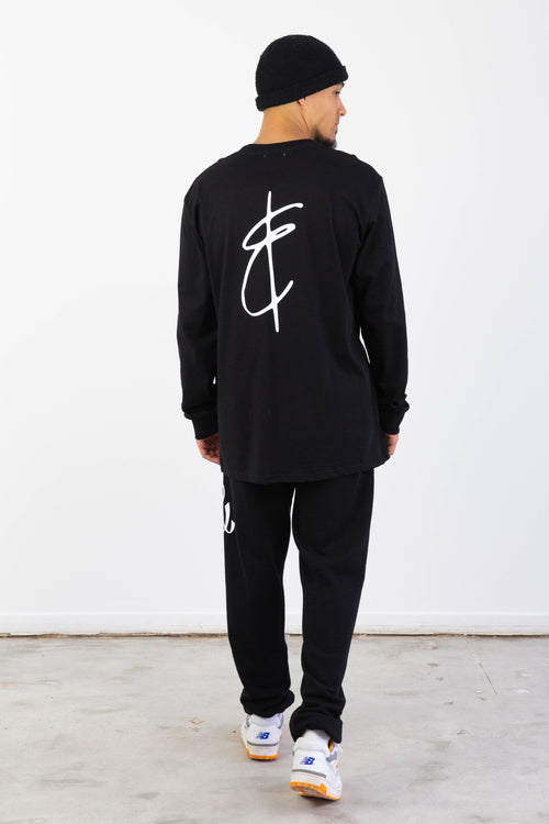 Ashton LS Tee Black