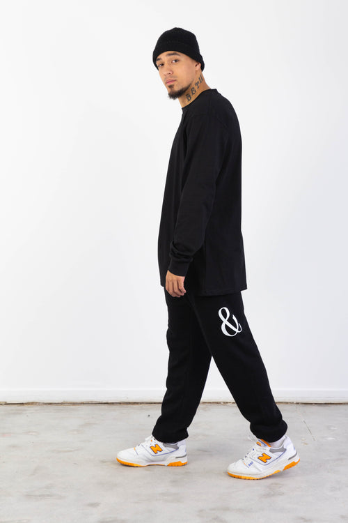 Ashton LS Tee Black