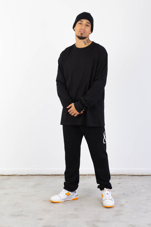 Ashton LS Tee Black