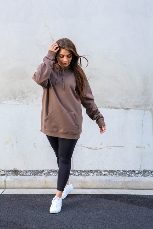 Ainsley Hoodie Chocolate